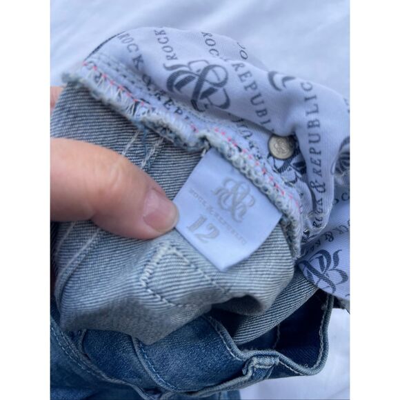 NWT Rock & Republic Aztec print size 12 Berlin skinny jeans. - Picture 6 of 12